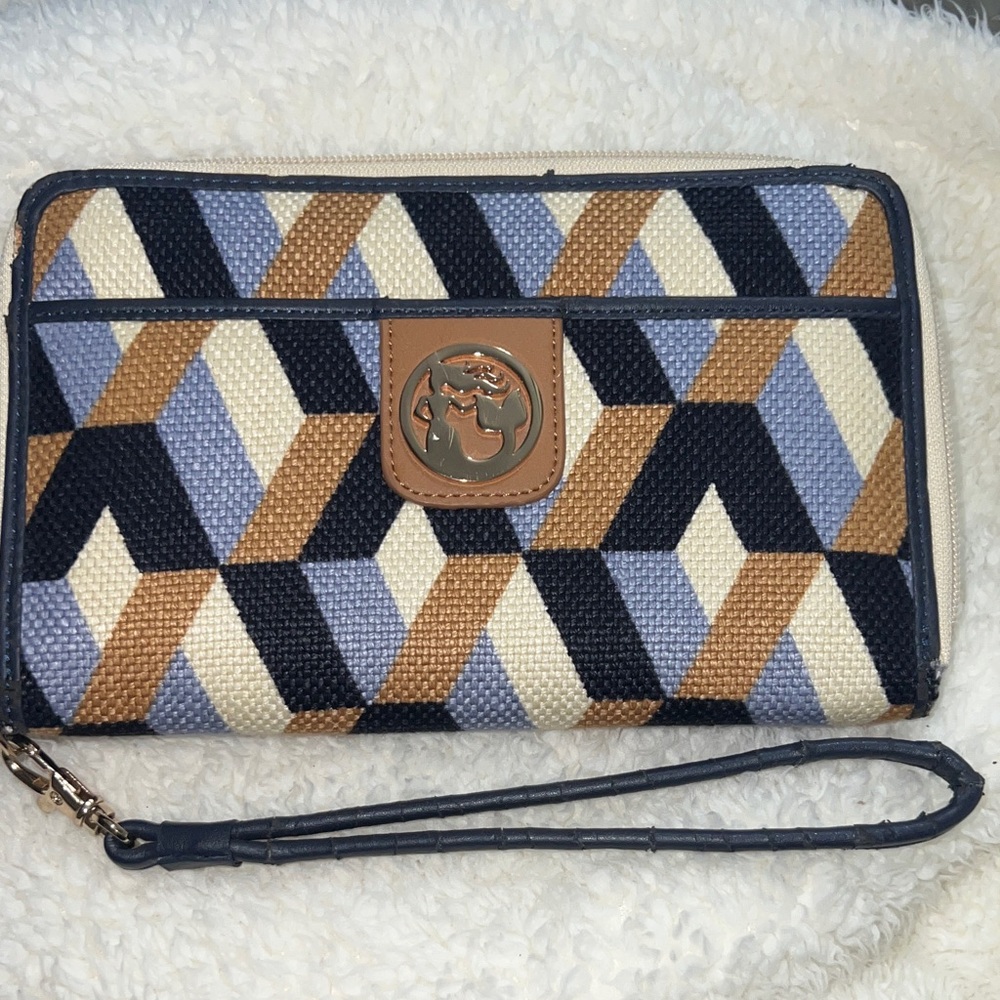 Spartina 449 wristlet wallet, likely from the Daufuskie Island collection